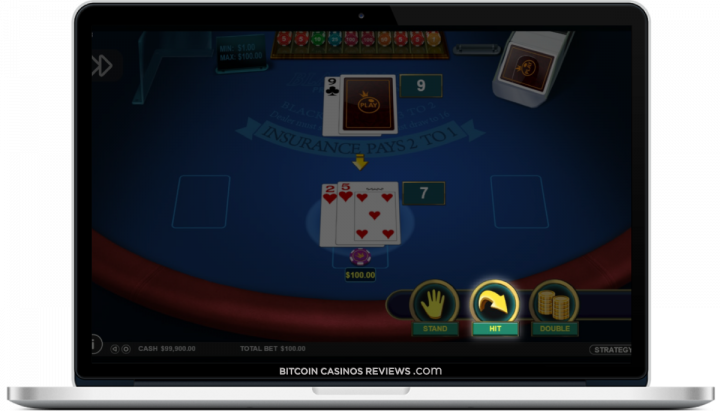 Bitcoin live blackjack casino